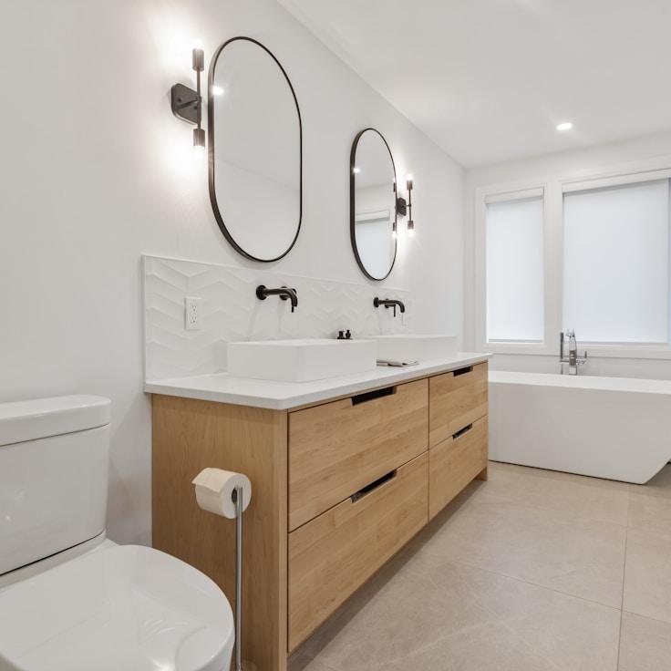 Luxury bathroom renovation